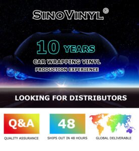 2D Carbon Fiber Vinyl Sticker for Auto Wrap