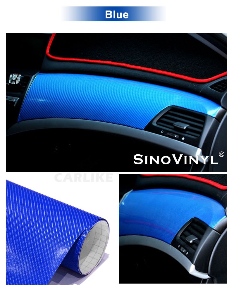 Gloss 4D Carbon Fiber Vinyl Sticker