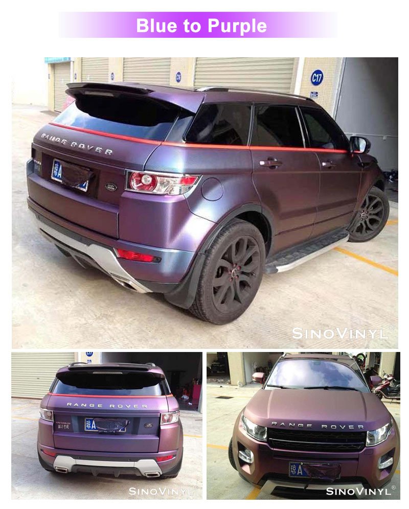 Chameleon Color Change 3D Carbon Fiber Vinyl Rolls