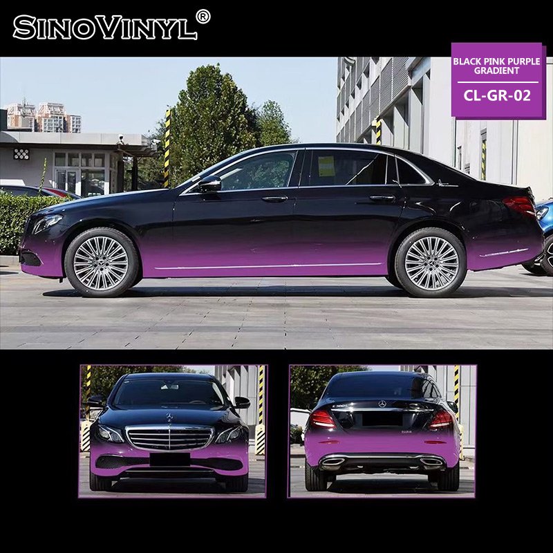 Premium+ Printed Customized Gradient Car Wrap Vinyl Film