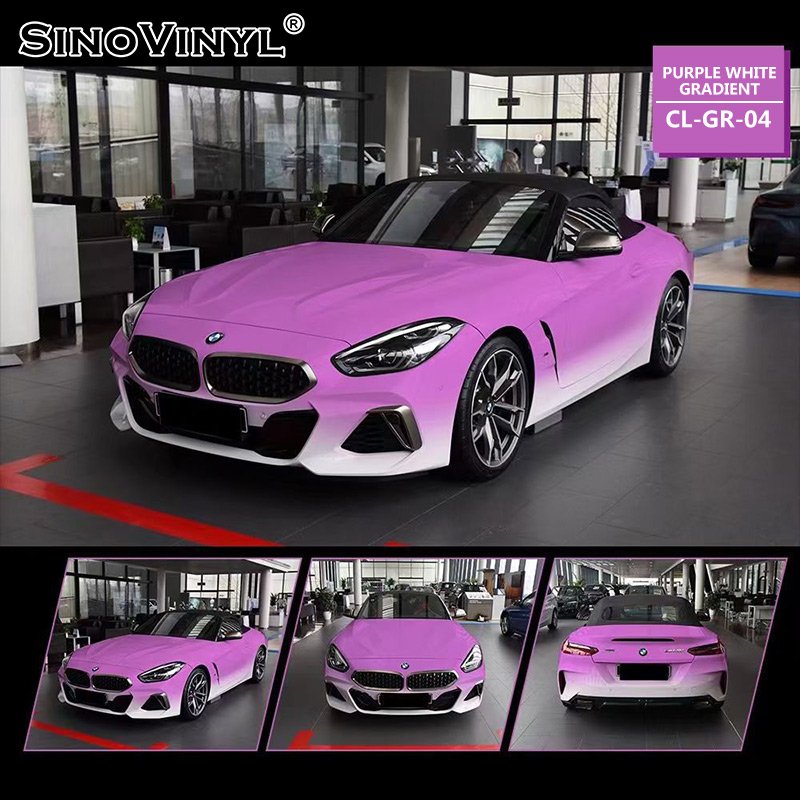 Premium+ Printed Customized Gradient Car Wrap Vinyl Film