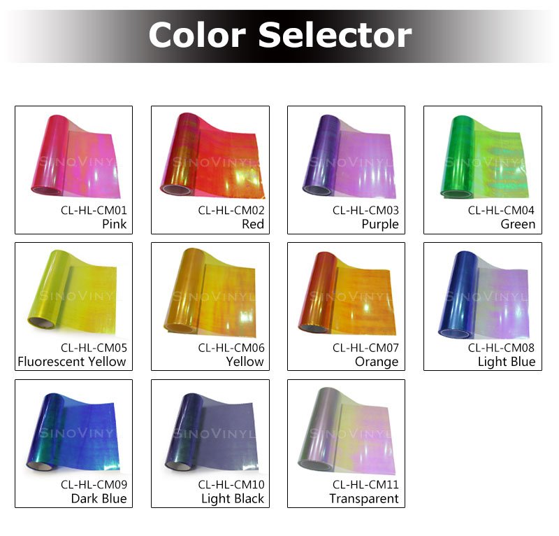 Wholesale universal car lamp vinyl wrapping good quality Car Headlight Protective film
