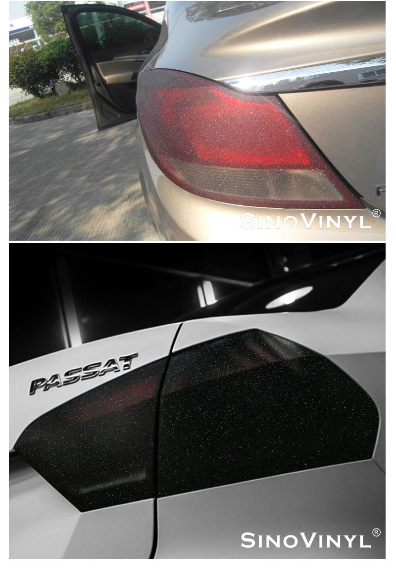 Glitter Diamond Auto Headlight Taillight Tint Film