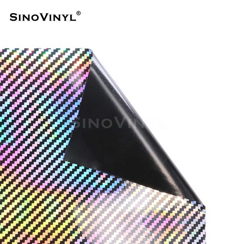 Holographic Neo Laser 2D Carbon Fiber Vinyl Film