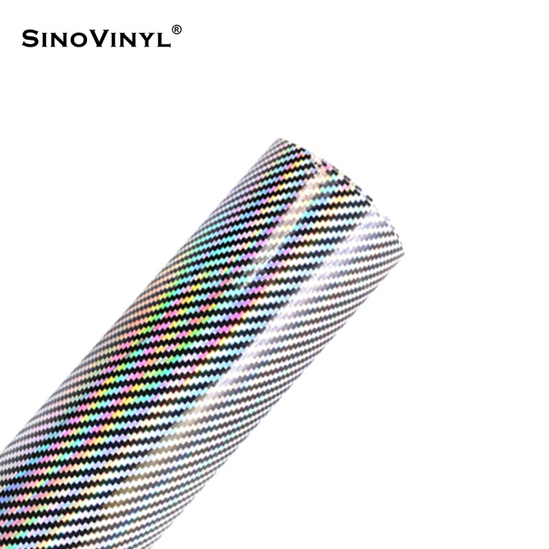 Holographic Neo Laser 2D Carbon Fiber Vinyl Film
