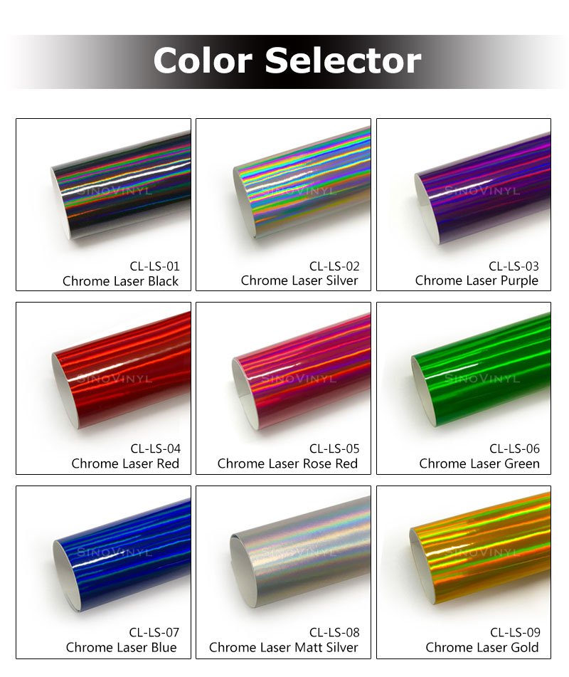 free sample glossy candy colored car body vinyl wrap