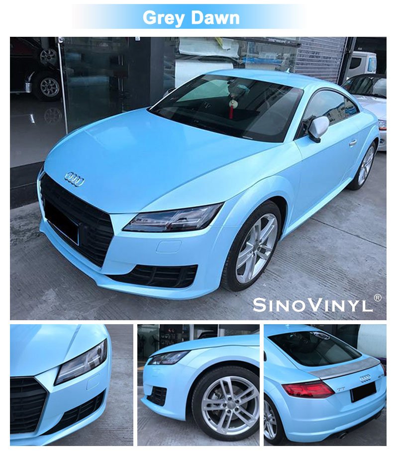 Macaron Gloss Vehicle Vinyl Wraps Auto Body Stickers