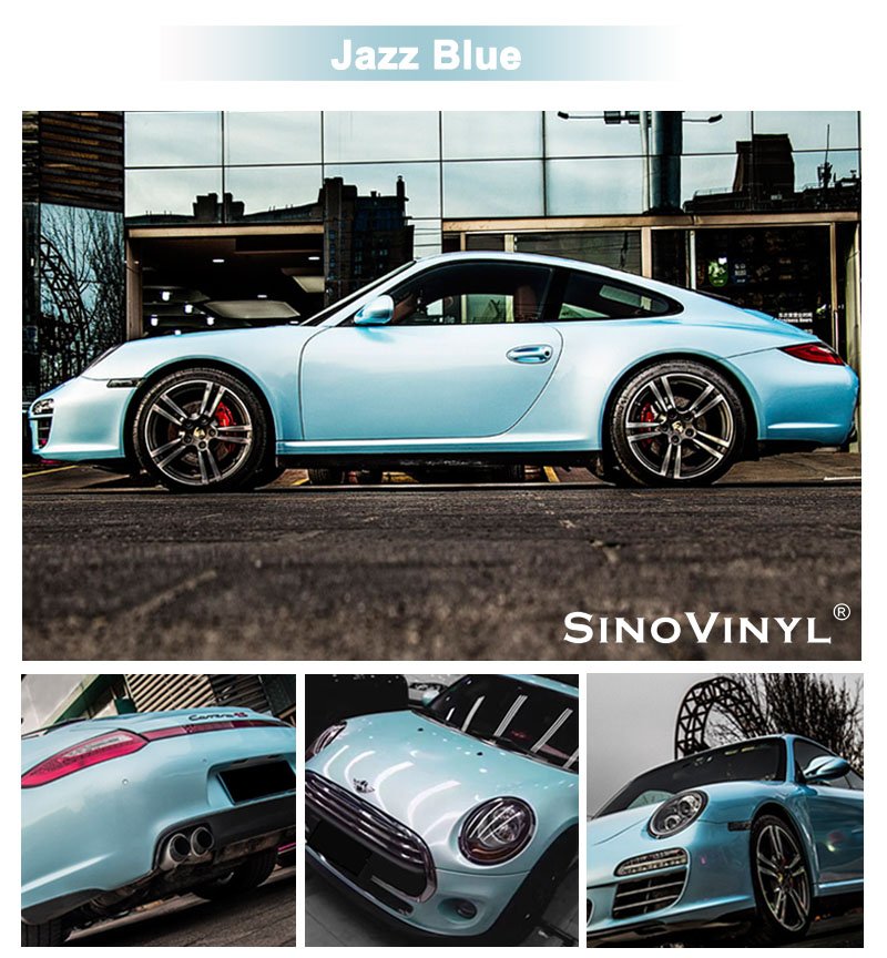 Macaron Gloss Vehicle Vinyl Wraps Auto Body Stickers