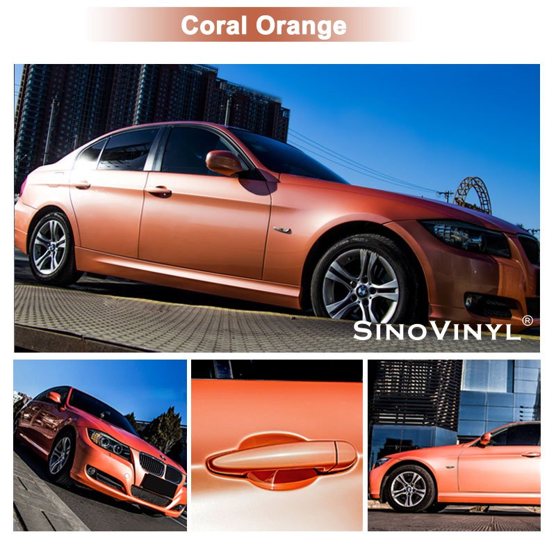 Macaron Gloss Vehicle Vinyl Wraps Auto Body Stickers