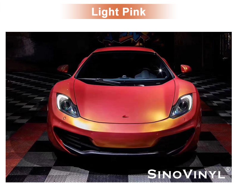 Magic Coral Chameleon Color Changing Car Wraps Vinyl Film