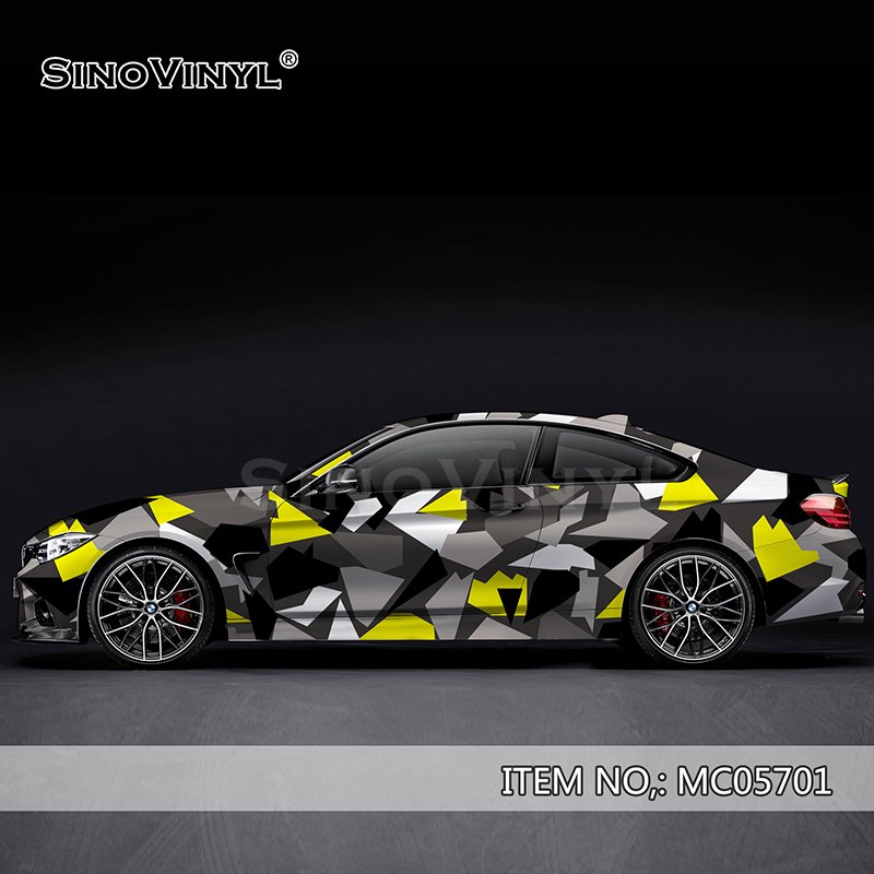 Design exclusivo adesivo de carro camuflagem vinil envoltório de carro bolha de ar decoração camuflagem embrulho de carro vinil