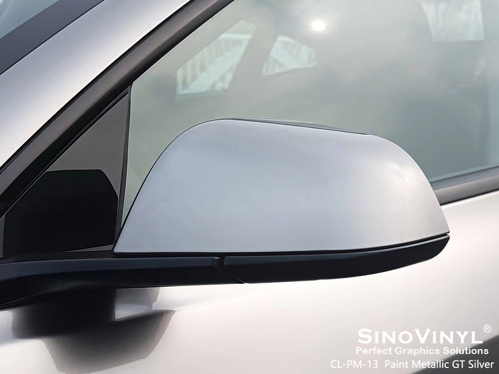 CL-PM-13 Paint Metallic GT Silver Vinyl Material Suppliers for TESLA