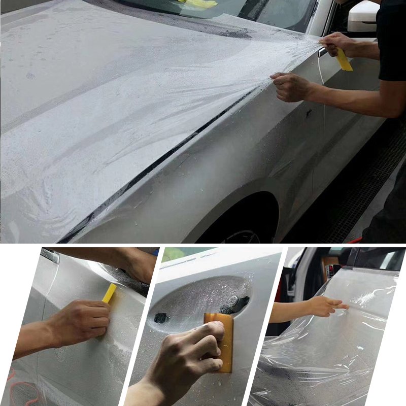 Factory Price TPU Auto Scratch Self Healing Sticker Gloss PPF Car Transparent Car Body Paint Protection Wrap Film