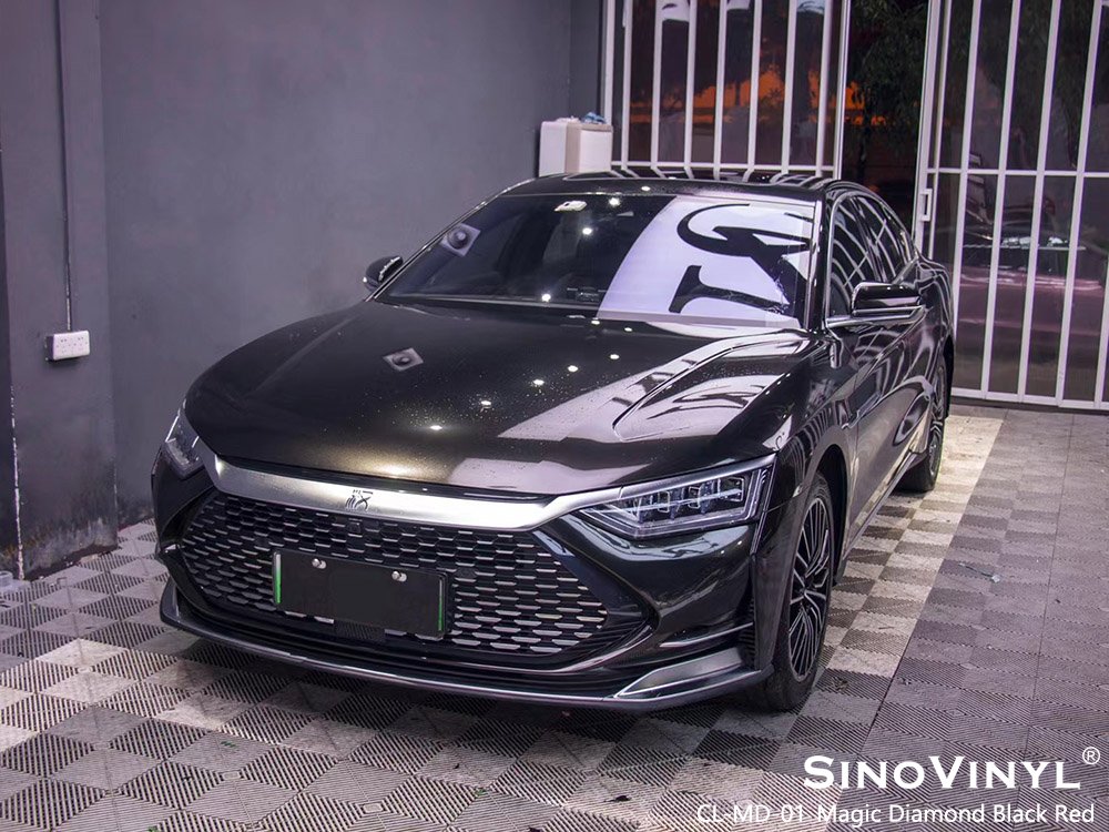 CL-MD-01 Magic Diamond Black Red Vehicle Decals for BYD