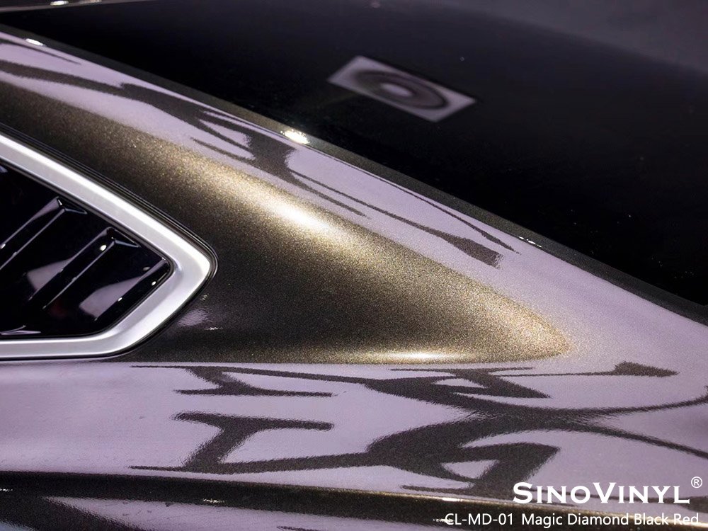 CL-MD-01 Magic Diamond Black Red Vehicle Decals for BYD