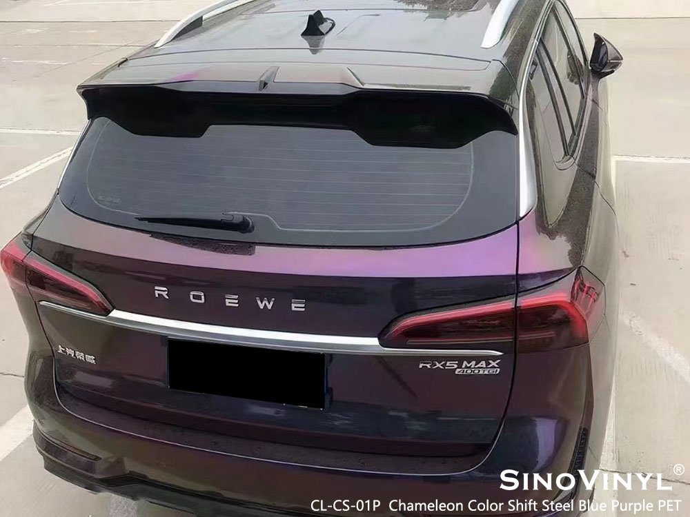 Factory Wholesale Price Metallic Chameleon Blue Purple Auto Film Wrapping Vehicle Sticker Car Wrap Vinyl